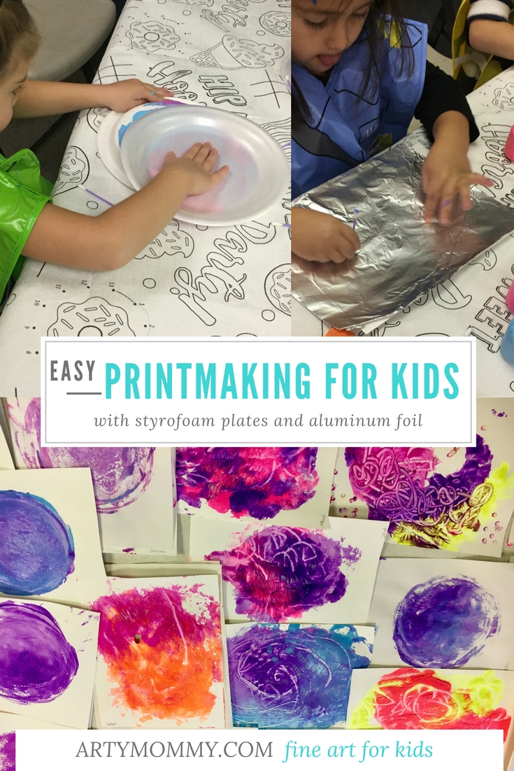 Preschool Art Class: Printmaking Basics and a Dash of Dale Chihuly – ARTY  MOMMY